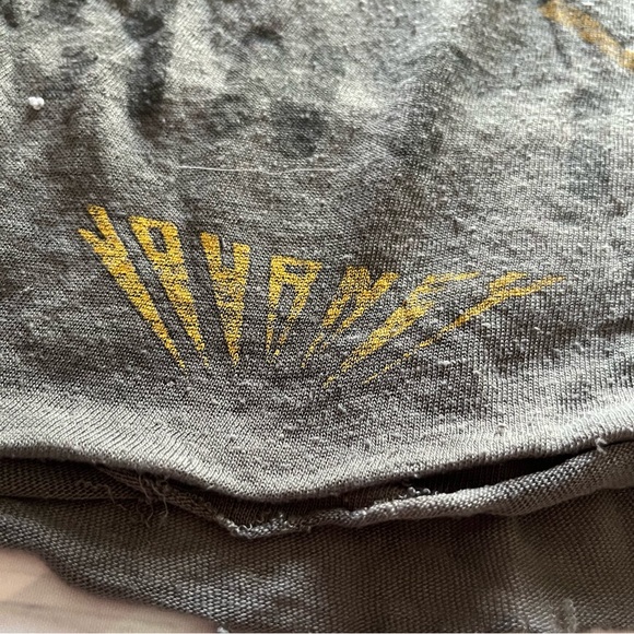 Gray Sleeveless Sheer ‘Any Way You Want It’ Journey Cut Off Crop Top, Size XS - Picture 2 of 9